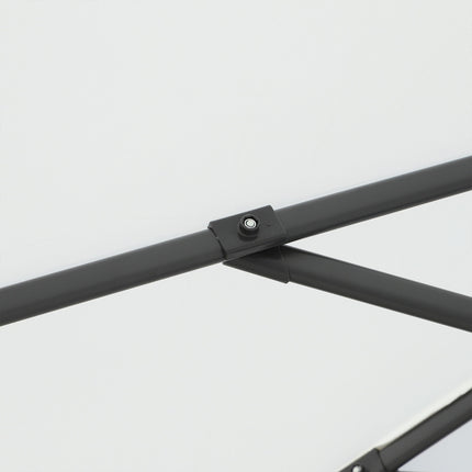 Cantilever Parasol 245x245cm, Adjustable Tilt, Cream