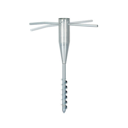Parasol Ground Anchors, Set of 2 for Garden & Camping