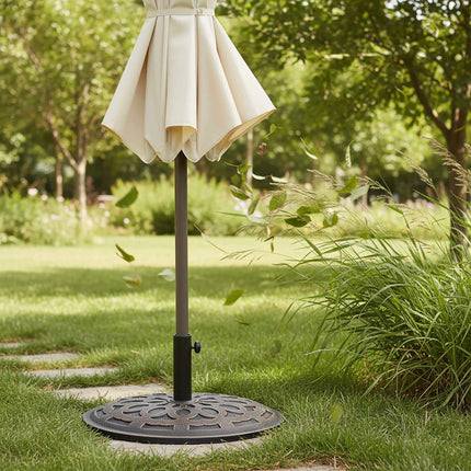 Parasol Stand 14kg with Multi-Size Pole Adapters