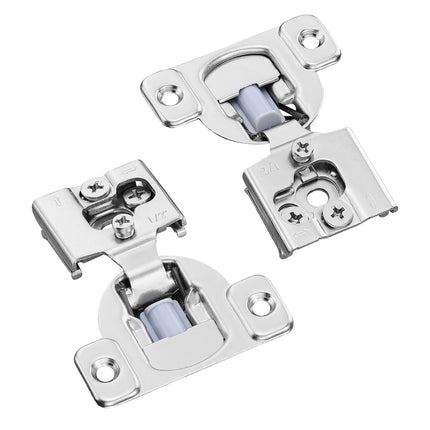 Partial Overlay Soft-Close Cabinet Hinges, 50 Pack, 105