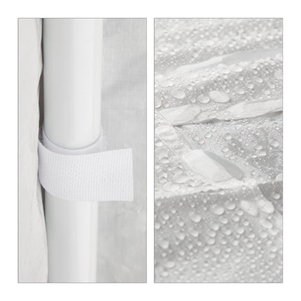 Party tent 3x3 m 2 walls