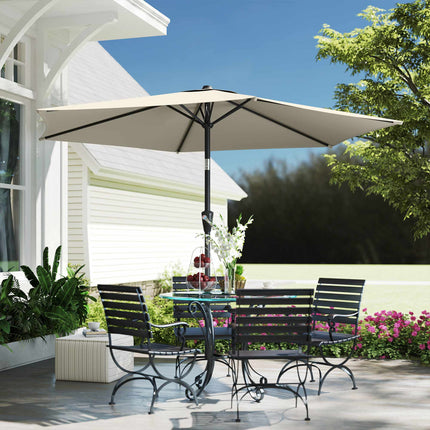 Patio Umbrella, 270 cm, UPF 50+ UV Protection
