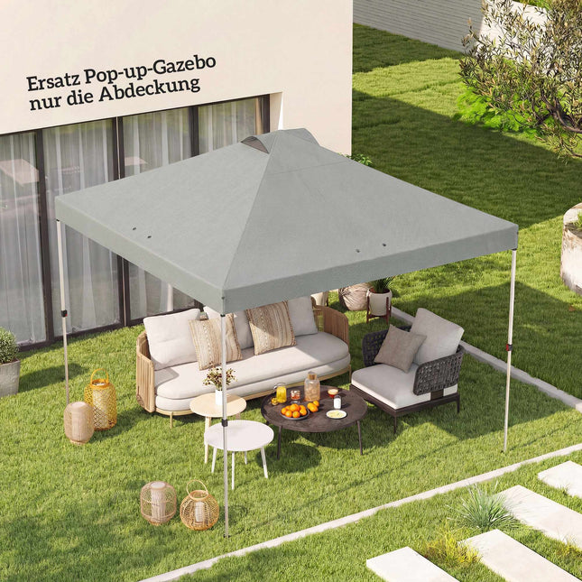 Pavilion Replacement Roof, 300x300 cm, UV50+, Waterproof