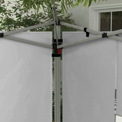 Pavilion Side Walls Set, 3x3/3x4m, Waterproof, Light Grey
