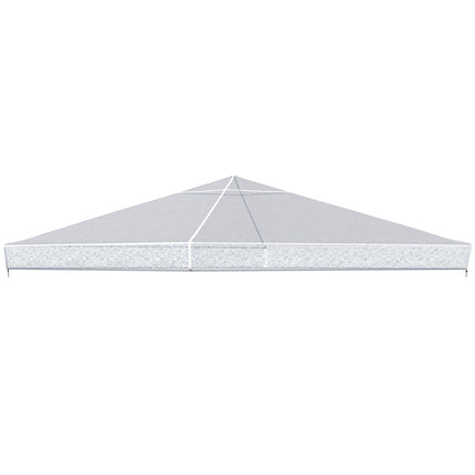 Waterproof 3x3m pavilion roof cover - winterproof, transparent