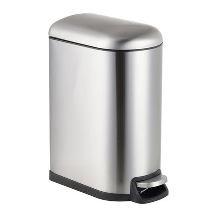 Pedal Bin, 10L Metal, Soft-Close Lid