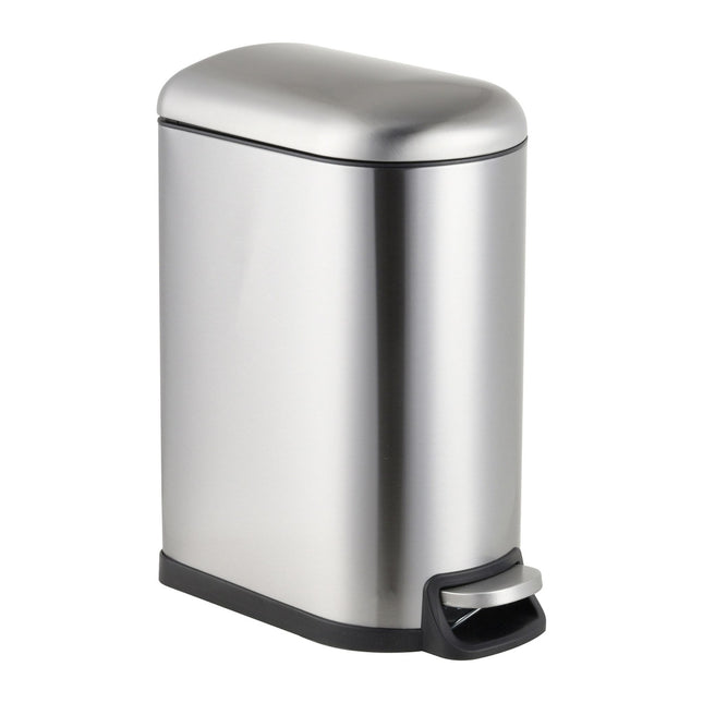 Pedal Bin, 10L Metal, Soft-Close Lid