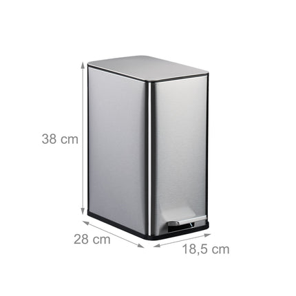 Pedal Bin 10L – Soft-Close, Hands-Free Disposal