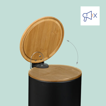 Pedal Bin 5L with Soft-Close Lid and Liners
