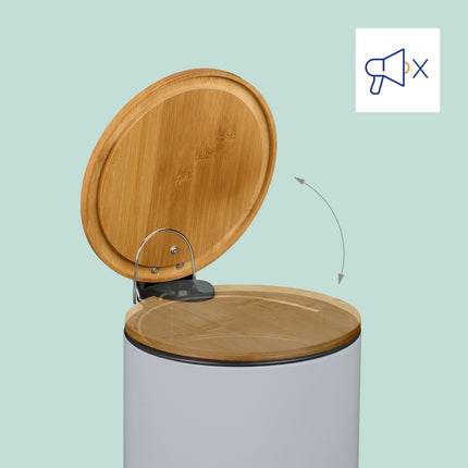 Pedal Bin 5L with Soft-Close Lid and Liners