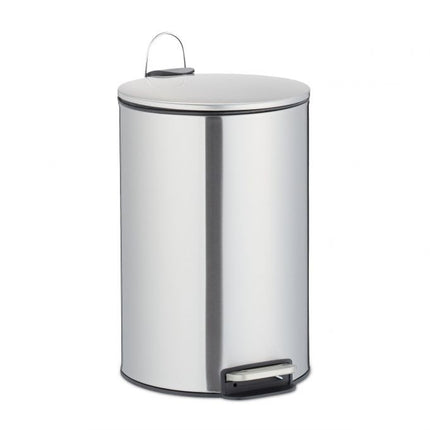 Pedal bucket stainless steel 12 liters