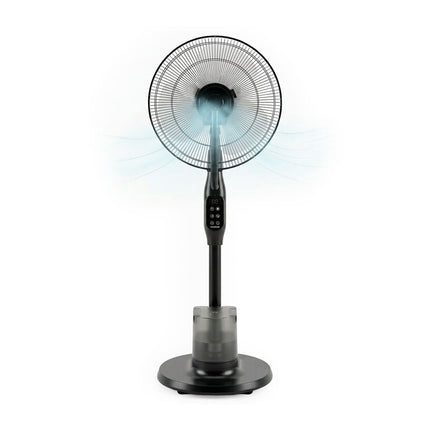 Pedestal Misting Fan with Remote, 3 Speeds, 3L Tank