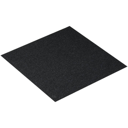 Peel And Stick Carpet Tiles 24 x 24, 15-Pack, Black