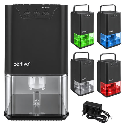 Peltier Dehumidifier 36 W with 1400 ml Tank and Timer, Black, 380 ml/Day
