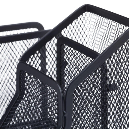 Pen holder in mesh with letter holder