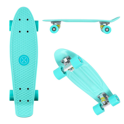 Pennyboard Skateboard, Classic Green Deck