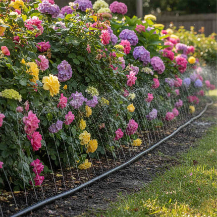 Perforated Garden Irrigation Hose – Flat Spray Design