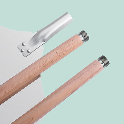 Perforated XL Pizza Peel, Wood Handle, Adjustable Length