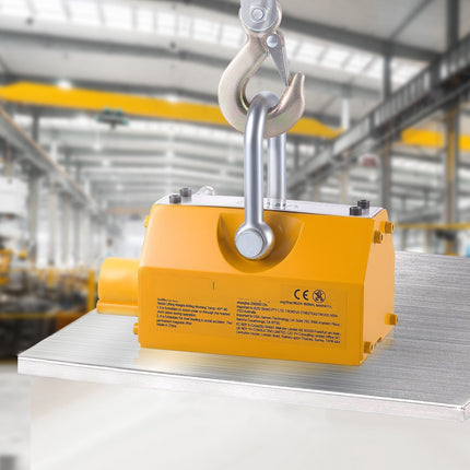 Permanent Magnetic Lifter, 400 kg, Release Handle Hook