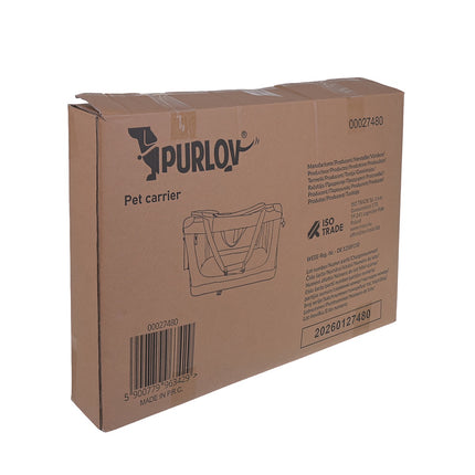 Pet Carrier Bag, Foldable, 60x42x44cm, Up to 25kg