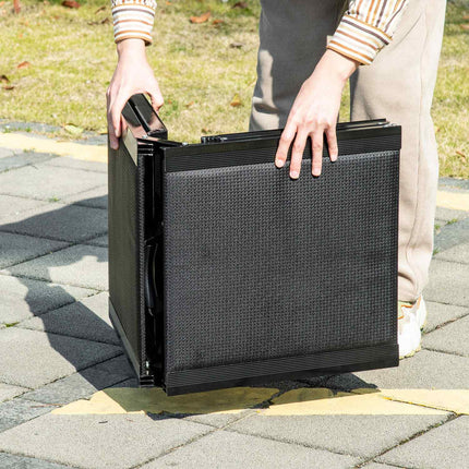 Folding aluminum dog ramp, non-slip, supports up to 40 kg