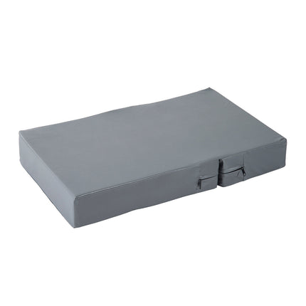 Foldable 2-Step Pet Stairs for Cats and Dogs, Grey, 45x39x20cm