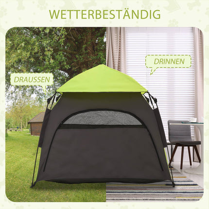 Outdoor Pet Tent - Teepee for Dogs and Cats with Mesh Windows