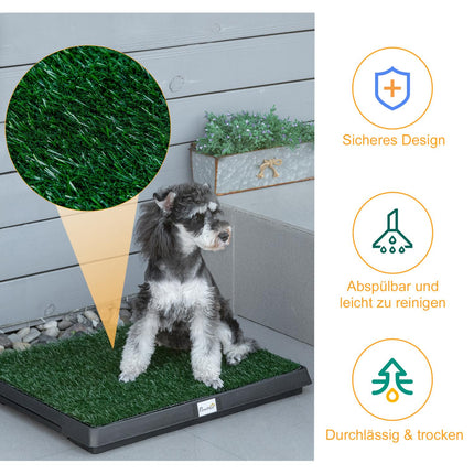 Artificial grass Pet toilet for dogs, 63x51x6 cm
