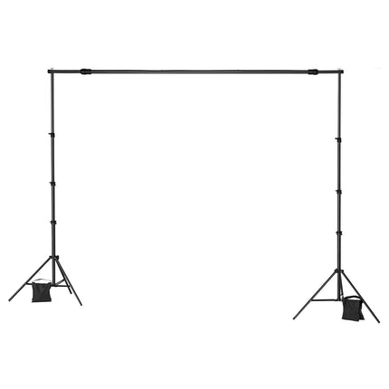 Photo Backdrop Stand Kit, Adjustable 7x10 ft, Portable