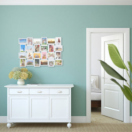 Photo frame with collage for 24 photos