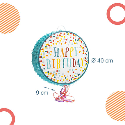 Piñata Party Set, 3-Piece With Bat and Blindfold