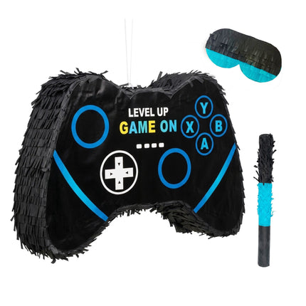 Piñata Set With Stick And Mask For Kids' Parties