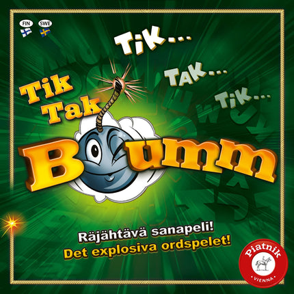 Piatnik Board Game Tik Tak Bumm (In Finnish And Swedish Lang.)