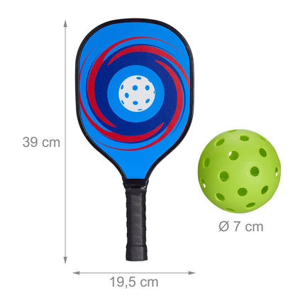 Pickleball Set 4 Rackets &amp; 8 balls