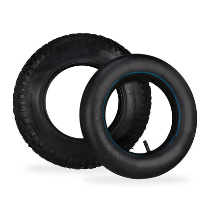 Pick-up truck tire 3.50-8 with inner tube