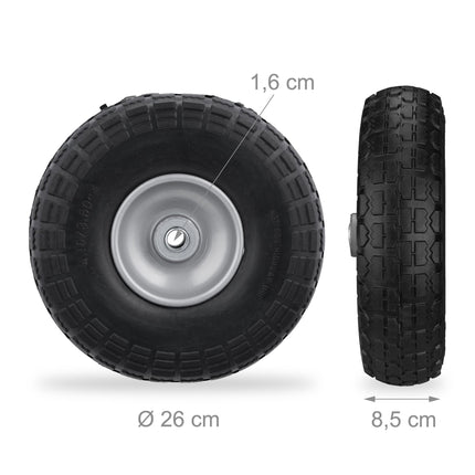 Pick-up wheel PU in set of 4