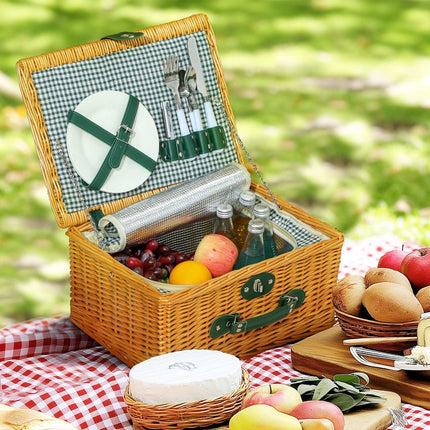 Arrow basket for 2 with cooler and cutlery