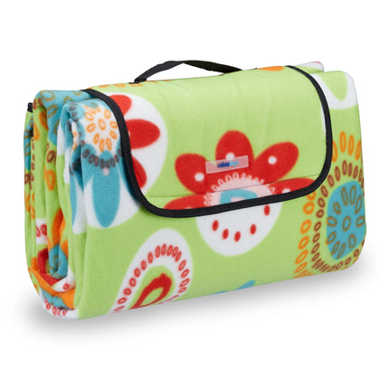 Picnic blanket 200 x 200 cm floral