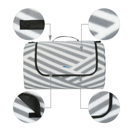Picnic blanket 200 x 300 cm striped