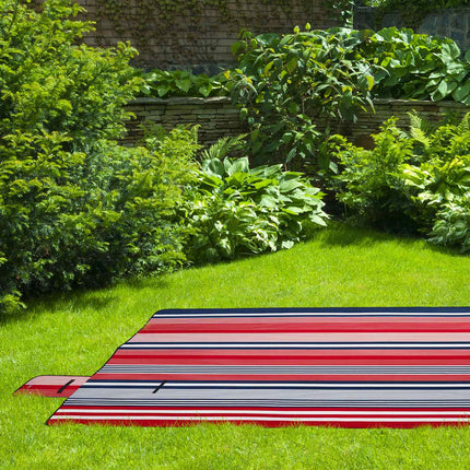 Picnic blanket 300 x 200 cm striped