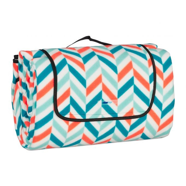 Picnic blanket 300 x 200 cm zigzag