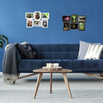 Picture frame for multiple photos