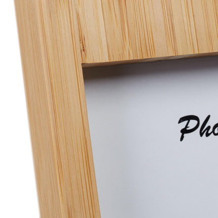 Picture frame in bamboo