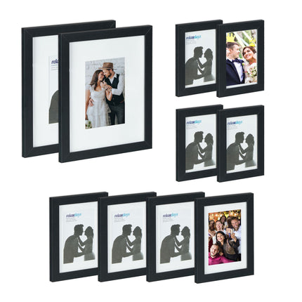 Picture frame set of 10