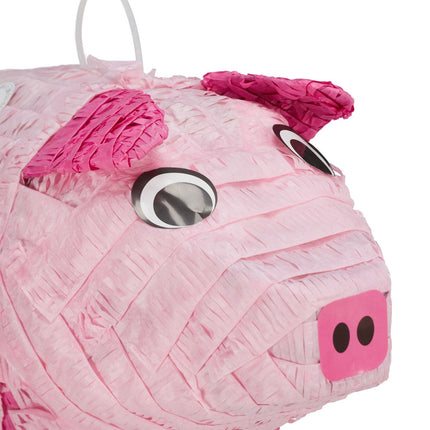 Pig Piñata Set with Bat and Mask – Party Fun