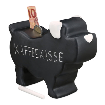 Piggy bank Dog for label