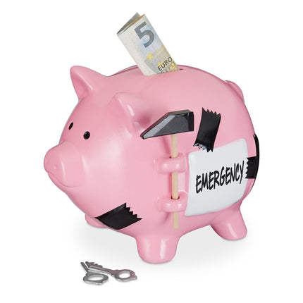 Piggy bank emergency
