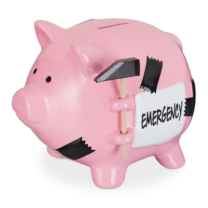 Piggy bank emergency