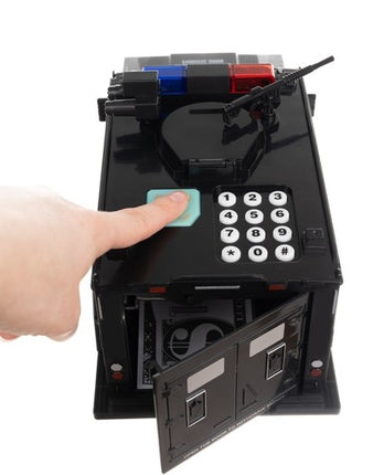 Piggy bank - police car safe