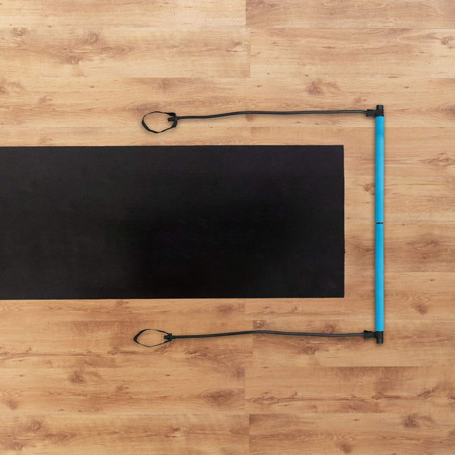 Pilatesbar met weerstandsbanden